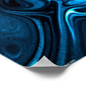Poster Étude Abstraite des couleurs 352, (Coin)