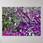 Poster Étude Abstraite des couleurs 427, (Devant)