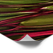 Poster Étude Abstraite des couleurs 433, (Coin)