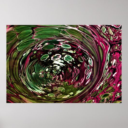 Poster Étude Abstraite des couleurs 433, (Devant)