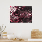 Poster Étude Abstraite des couleurs 443, (Cuisine)