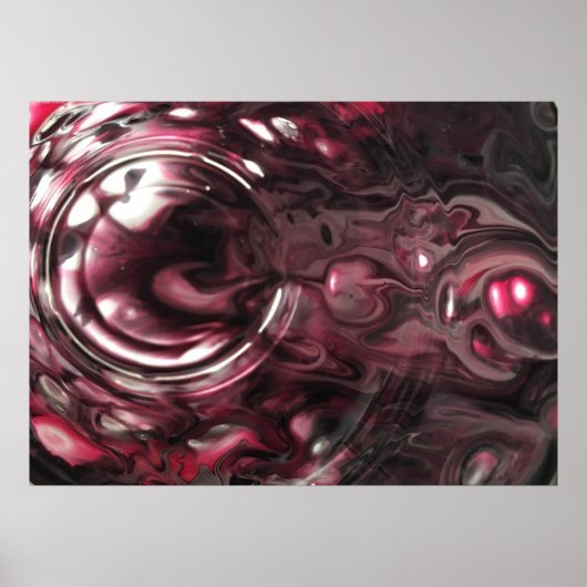 Poster Étude Abstraite des couleurs 443, (Devant)