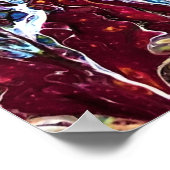 Poster Étude Abstraite des couleurs 45, (Coin)