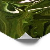 Poster Étude Abstraite des couleurs 485, (Coin)