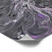 Poster Étude Abstraite des couleurs 503, (Coin)