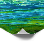 Poster Étude Abstraite des couleurs 54, (Coin)