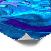 Poster Étude Abstraite des couleurs 60, (Coin)