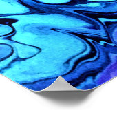 Poster Étude Abstraite des couleurs 67, (Coin)