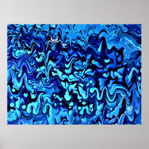 Poster Étude Abstraite des couleurs 67,