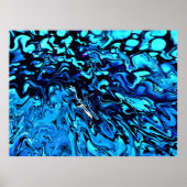 Poster Étude Abstraite des couleurs 69, (Devant)