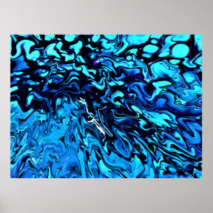 Poster Étude Abstraite des couleurs 69,