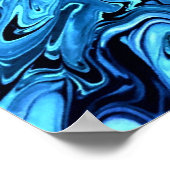 Poster Étude Abstraite des couleurs 74, (Coin)