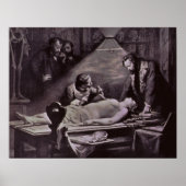 POSTER ÉTUDE ANATOMIE 1888 (Devant)