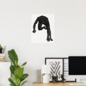 Poster Étude anatomique du cou d'un homme (Bureau à domicile)