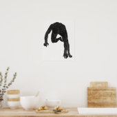 Poster Étude anatomique du cou d'un homme (Cuisine)