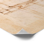 Poster Étude architecturale (Coin)