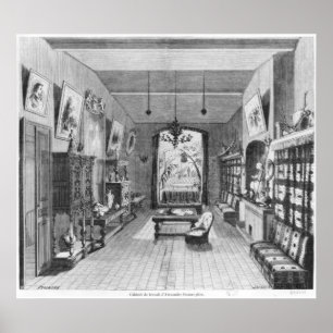 Poster Étude d'Alexandre Dumas Pere