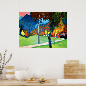 Poster Étude d'automne à Oberau par Kandinsky (Cuisine)