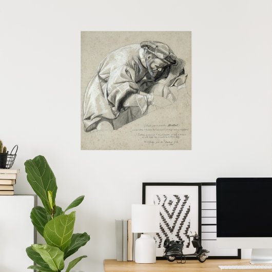 Poster Étude de Ambroise Pare (Bureau à domicile)