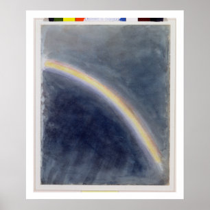 Poster Étude de ciel avec l'arc-en-ciel, 1827 (la semaine