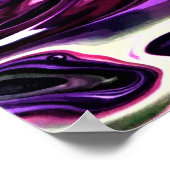 Poster Étude de couleur abstraite 200, (Coin)