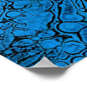 Poster Étude de couleur Abstraite 7, (Coin)