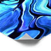 Poster Étude de couleur abstraite 71, (Coin)