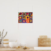 Poster Étude de couleur par Wassily Kandinsky (Cuisine)