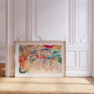 Poster Étude de couleur Rik Wouters
