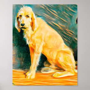 Poster Étude de deux chiens