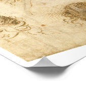 Poster Étude de la femme pour la peinture perdue Leda, da (Coin)