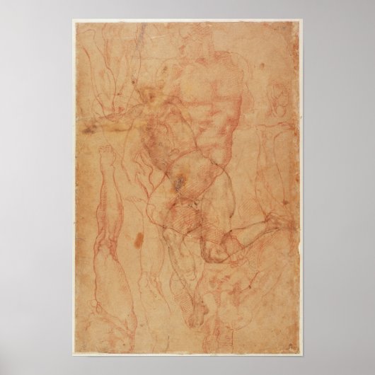 Poster Étude de la figure (Devant)