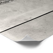 Poster Étude de la frise d'un fronton (Coin)