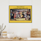Poster Étude de la salle de danse (Cuisine)