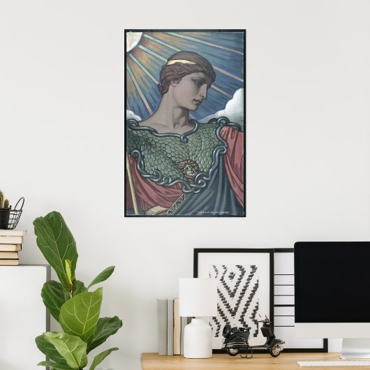 Poster Étude de Minerva (Bureau à domicile)
