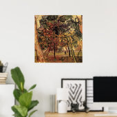Poster Étude de pins par Vincent van Gogh (Bureau à domicile)