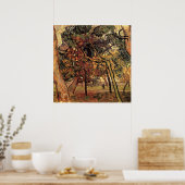 Poster Étude de pins par Vincent van Gogh (Cuisine)