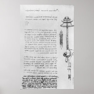 Poster Étude de vagabond avec des tubes de respiration