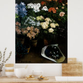 Poster Étude des fleurs par Frédéric Bazille (Cuisine)