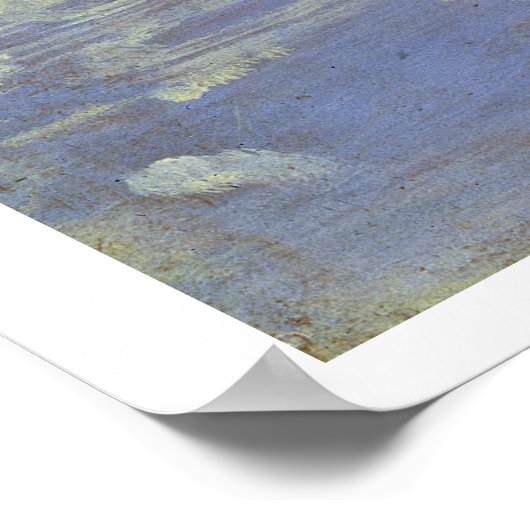 Poster Étude des nuages de cirrus (Coin)