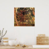 Poster Étude des pins par Vincent van Gogh (Cuisine)
