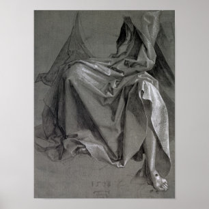 Poster Étude des robes longues du Christ, 1508