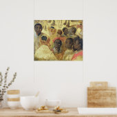 Poster Étude des têtes maures (Cuisine)