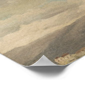 Poster Étude du ciel à Quirinal (Coin)