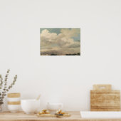 Poster Étude du ciel à Quirinal (Cuisine)