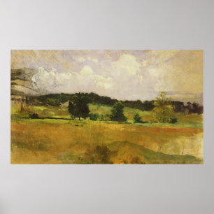 Poster Étude du paysage