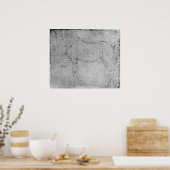 Poster Étude d'un cheval (Cuisine)