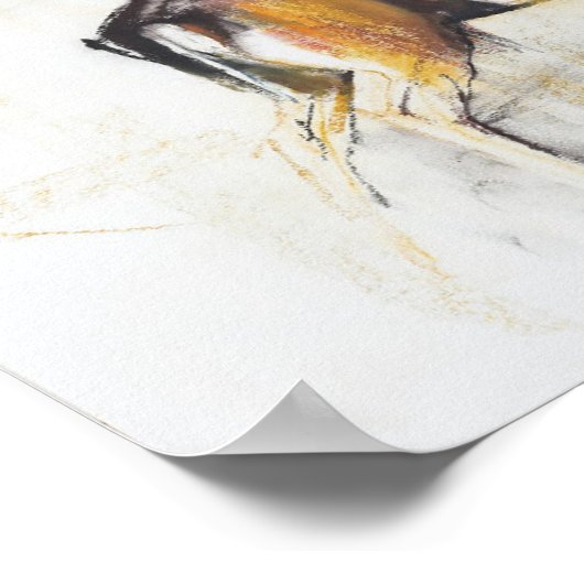 Poster Étude d'un stade (Coin)