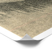 Poster Étude d'une danseuse, 1874 - Edgar Degas (Coin)