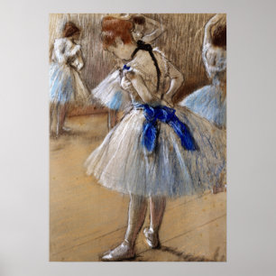 Poster Étude d'une danseuse - Edgar Degas - c1890